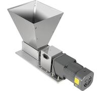 Moulin à céréales électrique, rouleau réglable, broyage efficace, argenté