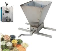 Moulin à céréales, presse-avoine, 8 lbs/min, manuel, en acier inoxydable, avec 2 rouleaux, moulin à malt, à nourriture, moulin à maïs, moulin à grains