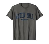 Moulin à eau New York NY College University Bleu T-Shirt