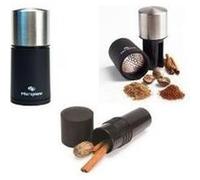 Moulin a epices 2 en 1 soft touch et inox - microplane G