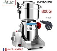 Moulin à épices - BAZARLAND30 - Grande Capacité - 800g - 3000W - Herbes et café