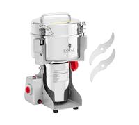 Royal Catering RCMZ-2000N Moulin à épices électrique 2000 g 21 x 9,5 cm 3400 W Multi Hachoir Électrique Hachoir à Herbes