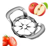 Moulin à fruits - En acier inoxydable - Coupe-fruits - Pour pommes de terre domestiques 8/12 - Convient également pour couper des morceaux d'appareils - Passe au lave-vaisselle compact 2 en 1 - Outil