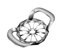 Moulin à fruits - En acier inoxydable - Coupe-fruits - Pour pommes de terre domestiques 8/12 - Convient également pour couper des morceaux d'appareils - Passe au lave-vaisselle compact 2 en 1 - Outil