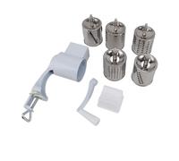 Moulin à Grain Manuel, Broyeur d'Épices avec Pince de Table, Alliage d'Aluminium et Acier Inoxydable, Style Poivre - Pratique, Durable et Polyvalent pour Cuisine (Tapez 2)