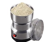 Moulin À Grains À Moteur, Broyeur À Grains Professionnel en Acier Inoxydable De 300 G, Broyeur À Grains Élevés, Machine À Farine De Vanille, pour Moudre Les Céréales Et Les Racines