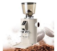 Moulin à grains de café expresso - Moulin à bavure plat commercial avec 9 réglages précis et deux modes de dosage pour une infusion optimale