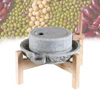 Moulin à grains de pierre pour la cuisine - Broyage efficace humide et sec du blé, du riz, des haricots, des épices et plus encore, parfait pour les repas frais et faits maison