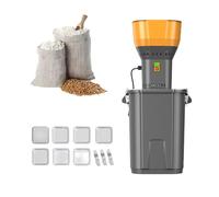 Moulin à grains électrique 30L/45L - Haute capacité, 1300W, 7 tamis réglables, inoxydable, usage domestique(30L)