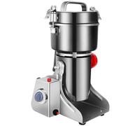 Moulin À Grains Électrique Type Balançoire Acier Inoxydable Moulin À Épices Haute Vitesse Broyeur D'Herbes Sèches Avec Minuteur Protection Surcharge Usage Herbes Médicinales Grains Assaisonnement
