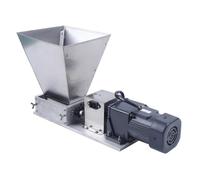 Moulin à grains électriques, grande efficacité, construction en acier inoxydable, argent