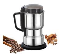 Moulin à grains électriques, marrlin de 300 W petit broyeur ménage, 25000 tr/min de petite machine à poudre ménagère avec lame en acier inoxydable, pour les herbes sèches, le maïs, le poivre, le caf