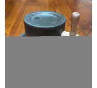 Moulin à Grains en Pierre pour la Farine | Moulin À Grains Manuel En Pierre | Broyeur Manuel pour Traitement - pour la Cuisine, le Restaurant, la Boulangerie, le Café, la Farine, le Poivre, le Sel, le