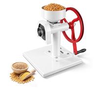 Moulin à Grains Manuel avec Volant-VEVOR-Moulin à Céréales à Manivelle, pour Épices Grains de Café Noix Blé, Broyeur à Maïs