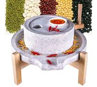 Moulin à grains manuel pour farine fraîche, tofu, lait de soja et plus encore - Parfait pour la préparation de lait de soja, de farine de blé et de jus de maïs fait maison