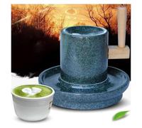 Moulin à Grains Manuel pour Farine, Moulin à meule vintage, for moudre des aliments humides et secs tels que des céréales, des légumineuses(Large)