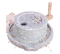 Moulin à Grains Manuel pour Farine, Petit moulin à pierre, robuste et résistant à l'usure, adapté à la mouture des céréales et du blé(35cm/13.8in)