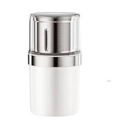 moulin à grains, Moulin à café électrique, moulin épices, robot culinaire, mixeur de cuisine, mélangeur grains, tasse amovible, lavable, grande capacité 220 ml(Glossy)