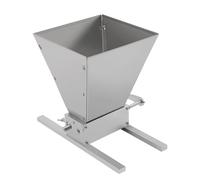 Moulin à grains polyvalent, manuel, grande trémie de 1,06 gal, espacement des rouleaux réglable 0 2,5 mm, en acier au carbone pour le maïs, les herbes aromatiques, le blé