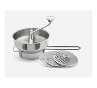 Moulin à légumes avec 3 disques en inox Weis