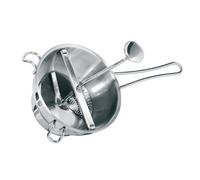 Moulin à légumes - GEFU - 24200 - Acier inoxydable - 2 grilles amovibles - 20cm gris