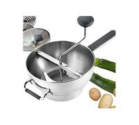 Moulin à légumes haut de gamme 3 grilles Argent G