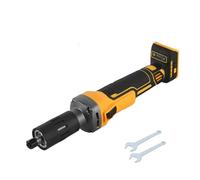 Moulin à matrice sans fil compatible avec batterie Dewalt 20 V, meuleuse droite électrique sans balais 26 000 tr/min avec 4 vitesses réglables, pince de mandrin de 3 et 6 mm pour polissage et