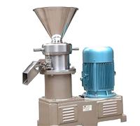 Moulin à noix de cajou professionnel pour fabrication de beurre de cajou efficace pour restaurants, usines de collations et fabrication alimentaire avec une texture uniforme