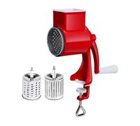 Moulin à noix et fromage - Broyeur rotatif portable, poignée robuste et facile à prendre en main, design compact, fonctionnement rapide et fluide | Accessoire de cuisine avec fonction de déchiquetage