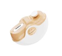 Moulin à onguis électrique combiné rechargeable pour tout le monde - Coupe douce et facile - Action à faible bruit - Construction ABS sûre contre la compression - Coupe-onguis pour personnes âgées