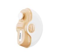 Moulin à onguis électrique rechargeable pour tout le monde - Coupe douce et facile - Action faible bruit - Construction ABS sûre contre la compression - Coupe-onguis pour personnes âgées