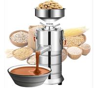 Moulin à pâte de sésame commercial - Haut rendement - 15 kg/h - Multifonction - Moulin à grains pour graines et noix - Idéal pour les cuisines professionnelles et la transformation des aliments