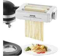 Moulin à Pâtes - VEVOR - Accessoire à Pâtes pour Robot Pâtissier KitchenAid 3-en-1 Rouleaux à Pâtes
