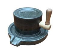 Moulin à pierre, pierre à grain manuelle, 1 pièce, moulin à poivre, outil de broyage de café, outil à main compact, pour la pâtisserie de restaurant, la cuisine à la maison, la cuisine quotidienne