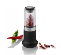 Moulin a piment Xplosion Chili 15 CM en acier inoxydable noir
