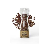 Moulin à Poivre du Sichuan - Saveur Citronnée & Épicée | Idéal pour Poissons, Volailles, Canard, Plats Sucrés-Salés & Desserts aux Fruits Frais ou Chocolat Noir | 20 g | Moulin Rechargeable | Quai Sud