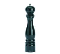 Moulin à Poivre électrique 34 cm Paris en bois de hêtre laqué noir