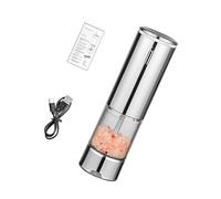 Moulin à poivre électrique à bouton unique, moteur silencieux, moulin à sel ABS efficace pour améliorer la saveur professionnelle