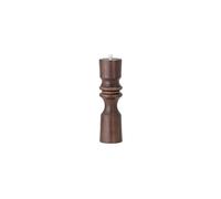 Moulin à poivre en acacia marron, sculpté, grande capacité - Bloomingville, Sigo - Ø6xH21 cm