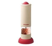 Moulin à poivre et à épices - Moulin à sel et à poivre - Moulin à poivre électrique en acier inoxydable - Réglable - Pour viande grossière - Barbecue - Moulin à épices rechargeable