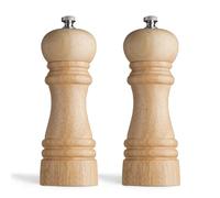 Moulin À Poivre Et À Sel 15 Cm 2 Pcs Naturel Amefa