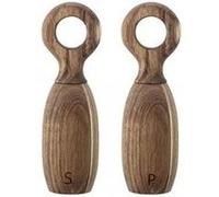 Bloomingville Salière et poivrière Bloomingville bois 21 cm