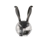 Moulin à poivre et sel avec oreilles de lapin - Moulin à poivre manuel - Multifonction - En plastique - Boule à épices - Lapin