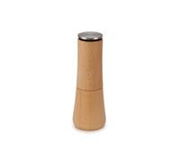 Joseph Joseph Moulin à poivre Milltop – Manuel, broyeur céramique réglable – Hêtre 19 cm