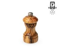 Moulin à Poivre manuel Bistro 10 cm en Bois d'Olivier
