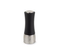 Madras Moulin À Poivre Manuel U'select En Inox Et Bois Noir Mat 16 Cm