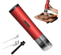 Moulin à poivre portable - Usb Charging Electric Mill, Single Handed Use Peppercorn Grinder | Coarseness Adjustable For Salt Peppercorns Cumin Spices Kitchen