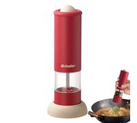 Moulin à poivre rechargeable - Moulin à sel électrique, fonction de grossièreté réglable | Gadget de cuisine intelligent améliorant la préparation des repas, conception durable avec opération à une ma