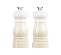 Le Creuset Set de Moulins à Sel et Poivre, Mécanisme en Céramique, Meringue, 44900117160000