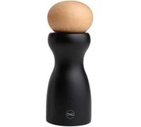Moulin à poivre Sphère hauteur 15 cm noir - T&g Woodware - Noir - Bois Noir G